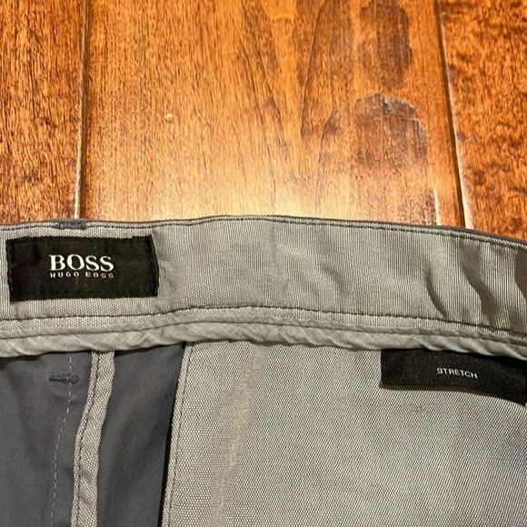 Hugo Boss Slim Fit Short Size 34R Stretch Grey - Picture 10 of 12
